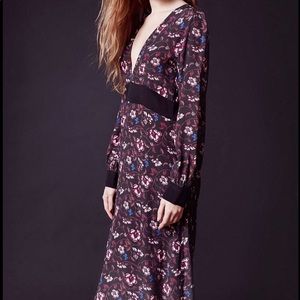 For love and lemons x urban floral midi dress